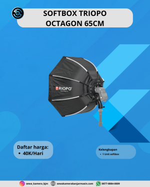 SOFTBOX TRIOPO OCTAGON 65CM