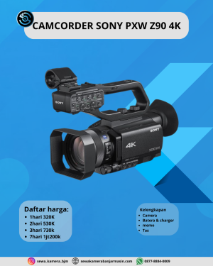 CAMCORDER SONY PXW Z90 4K