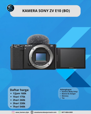 KAMERA SONY ZV-E10 (BODY ONLY)