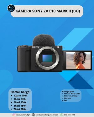 KAMERA SONY ZV-E10 MARK II (BODY ONLY)