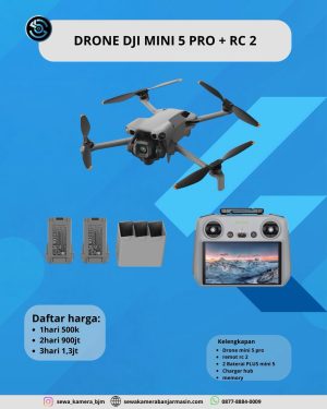 DRONE DJI MINI 5 PRO + RC2