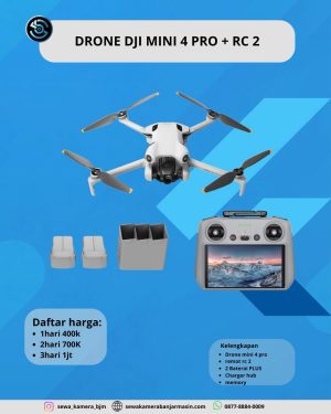 DRONE DJI MINI 4 PRO + RC2
