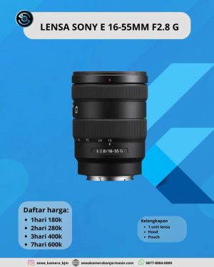 LENSA SONY E 16-55MM F2.8 G